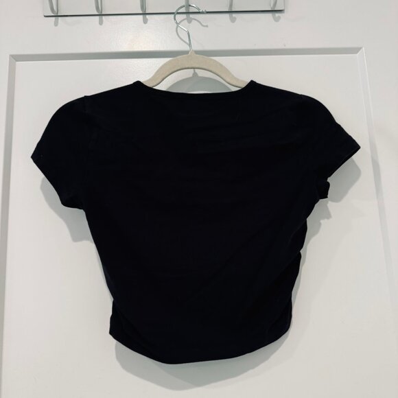 Aritzia TNA Black Crop Top, S - Picture 4 of 4